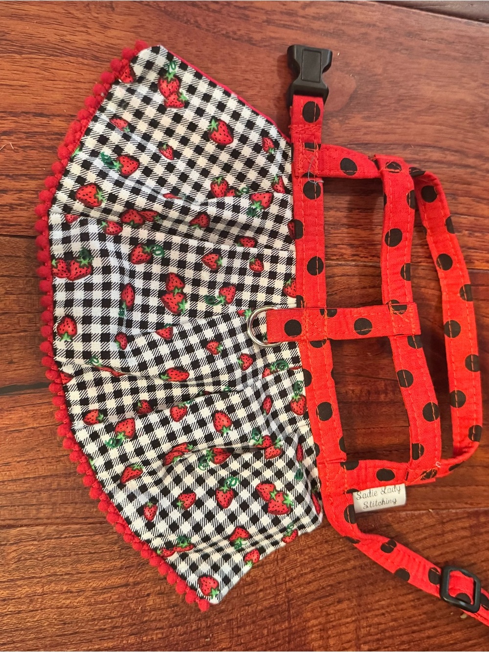 Bundle of 4 XS Dog Outfits and Harness - Picture 2 of 7